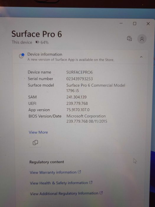 Surface Pro 6 + Teclado