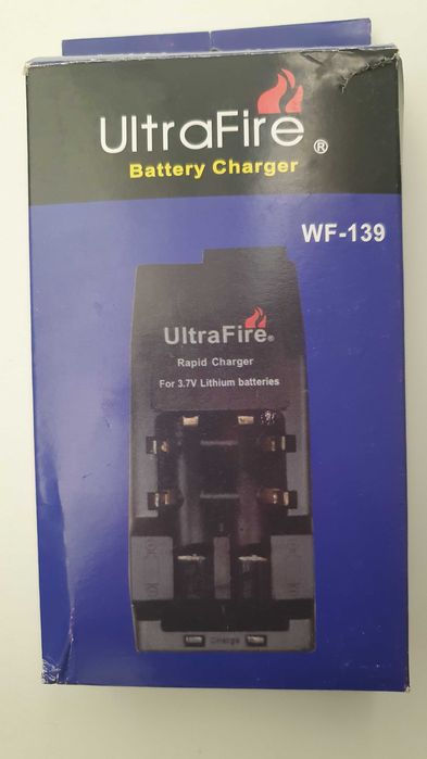 Зарядний пристрій ЗП Ultrafire WF-139 зарядное устройство ЗУ АКБ 18560