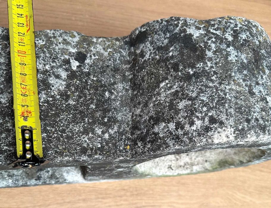 Pia de pedra maciça comedouro mais bebedouro
