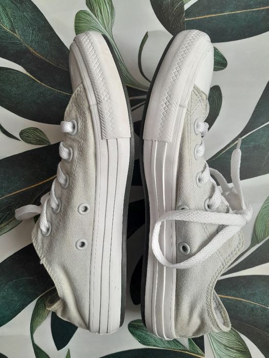 Niskie trampki turkusowe converse Conversy