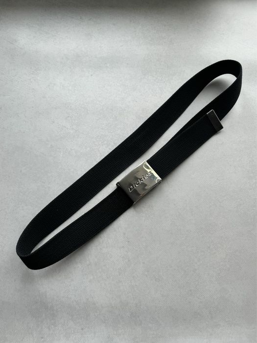 Ремень Dickies мужской черный пояс (оригинал)