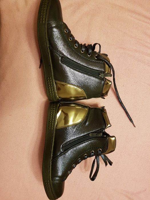 Buty snickersy 38 ciemny granat, 24,5cm