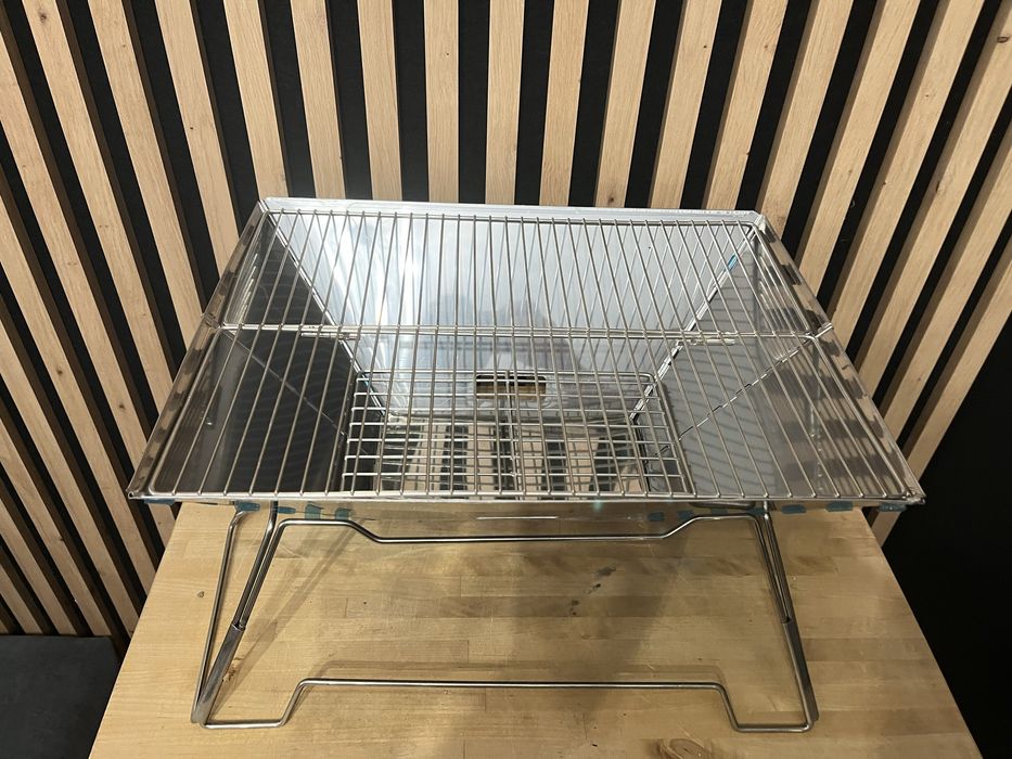 Gril składany z torbą 42x31 kempingowy