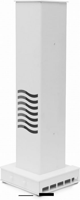 Tunelowy oczyszczacz sterylizator powietrza uv-c