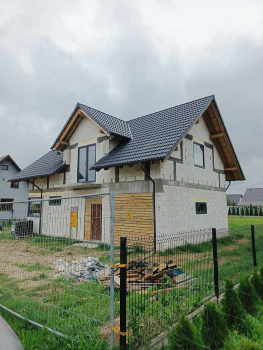 Dom z garażem na działce 1200 m² | Projekt DOM PRZY ALABASTROWEJ 46 | LINIEWO - Widok 3
