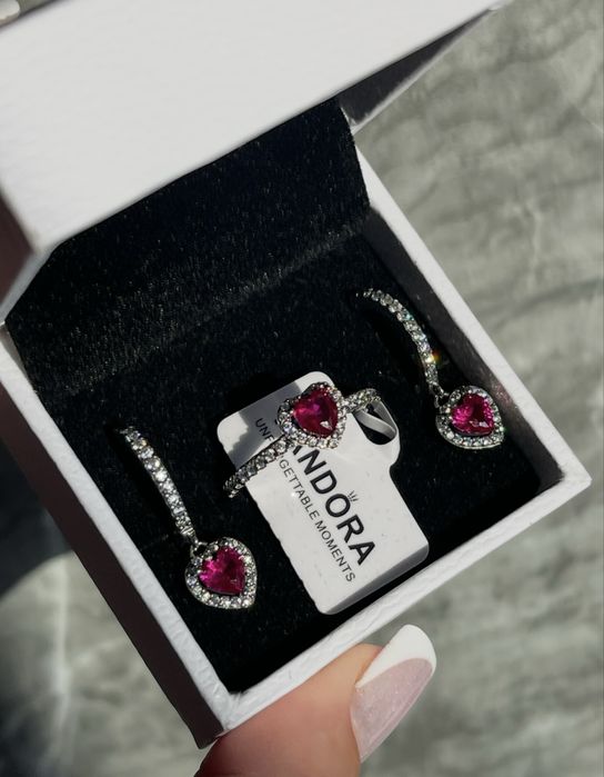 Сережки Pandora по супер ціні