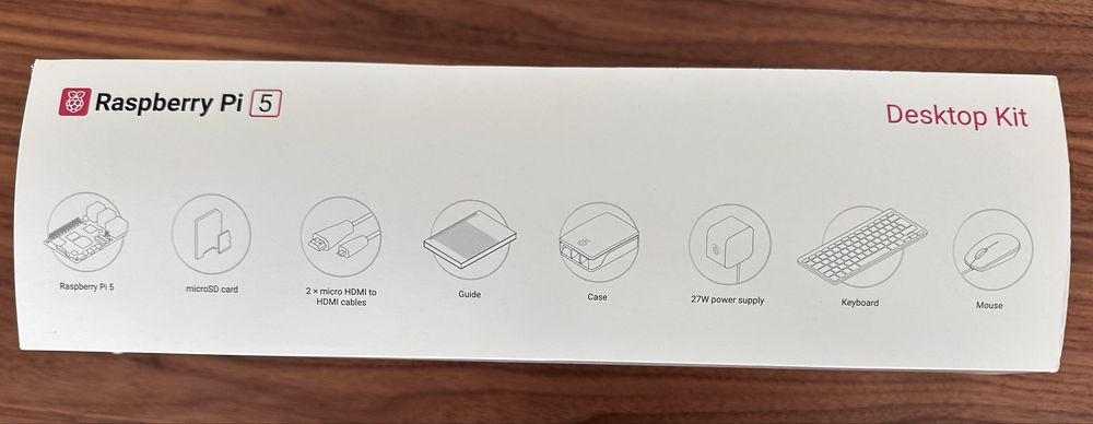 Raspberry pi 5 16gb ram desktop kit selado