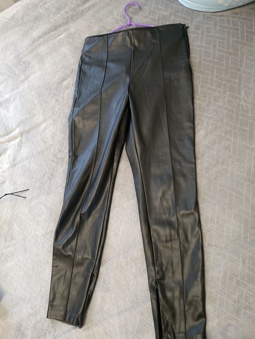 Шкіряні штани Zara