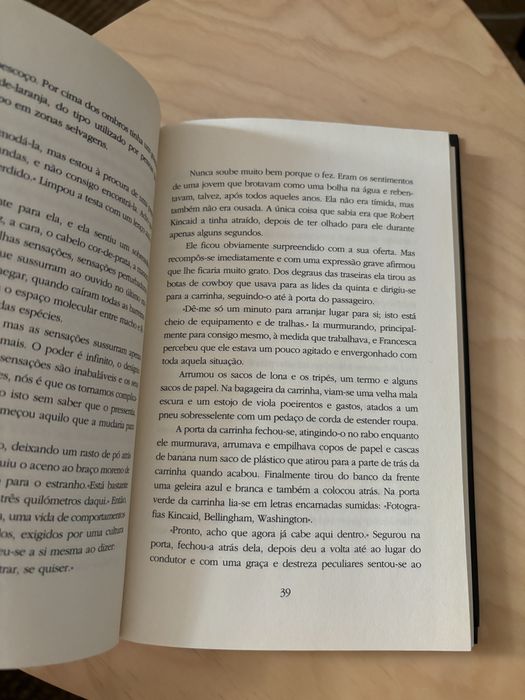 Livro “As Pontes de Madison County” de Robert James Waller