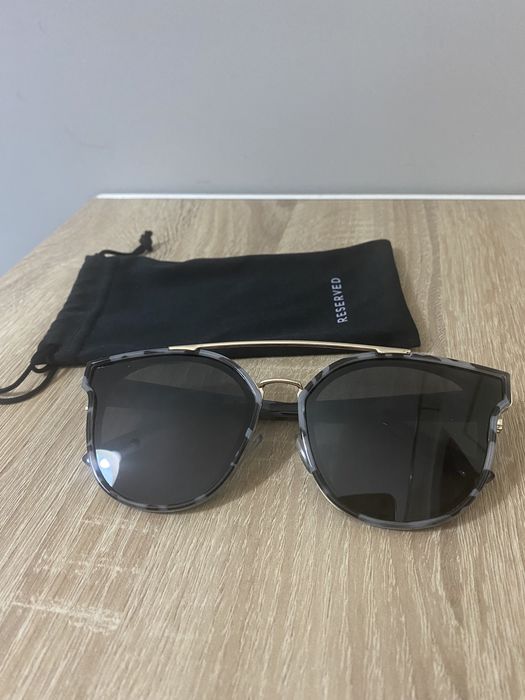 Okulary przeciwsłoneczne panterka