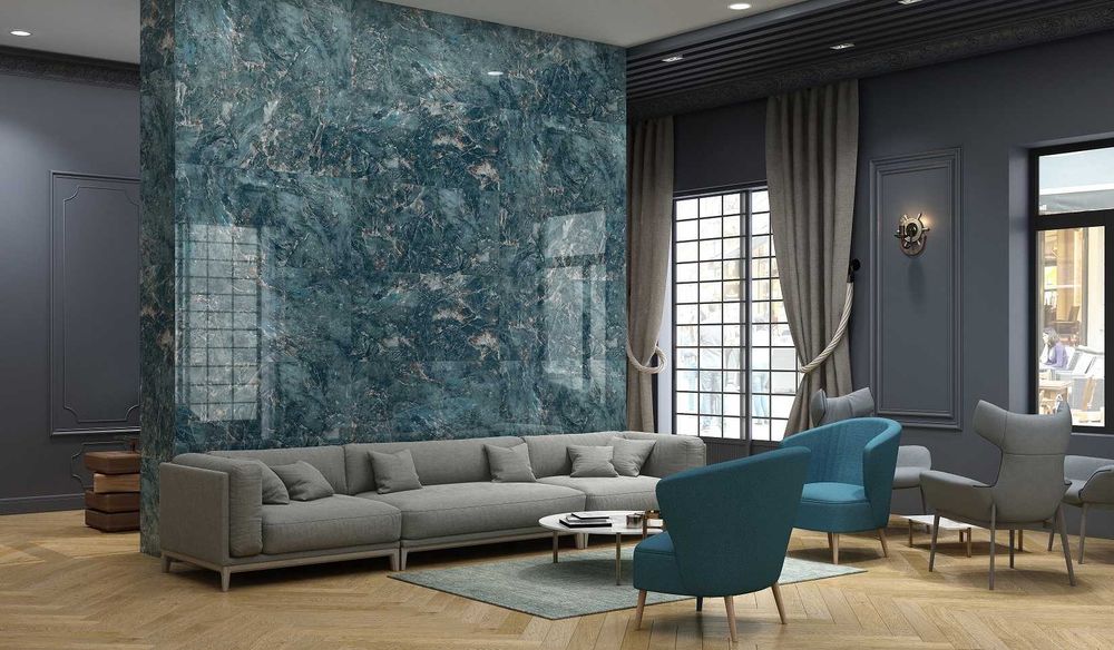 Tanie płytki ceramiczne BLUE STONE 60x120 poler WYPRZEDAŻ