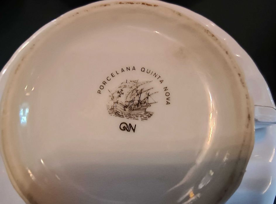 Serviço Chá Porcelana Quinta Nova
