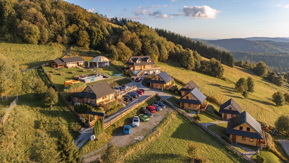 Dom w górach Wakacje Basen Koniaków Beskidy Balia Jacuzzi