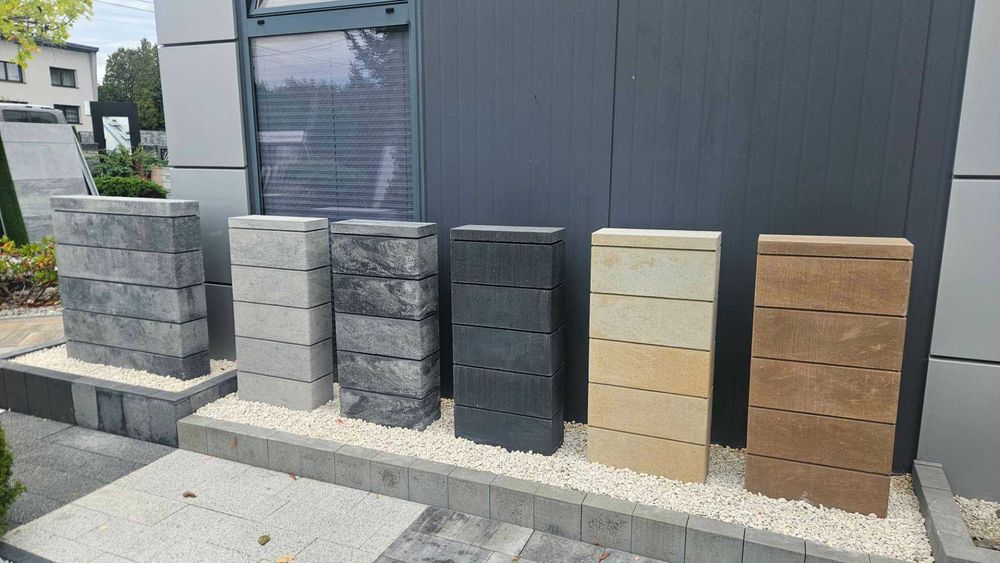 BLOCZEK OGRODZENIOWY WALLY 20x20x50 cm pustak ogrodzeniowy,płot Nowość