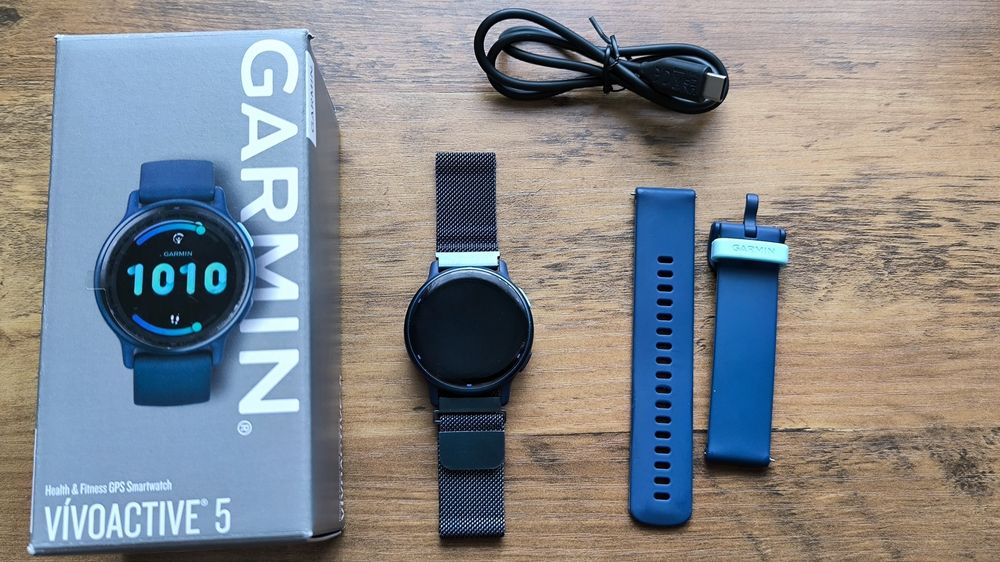 Zegarek sportowy GARMIN Vivoactive 5 Niebieski – Stan bardzo dobry 2026