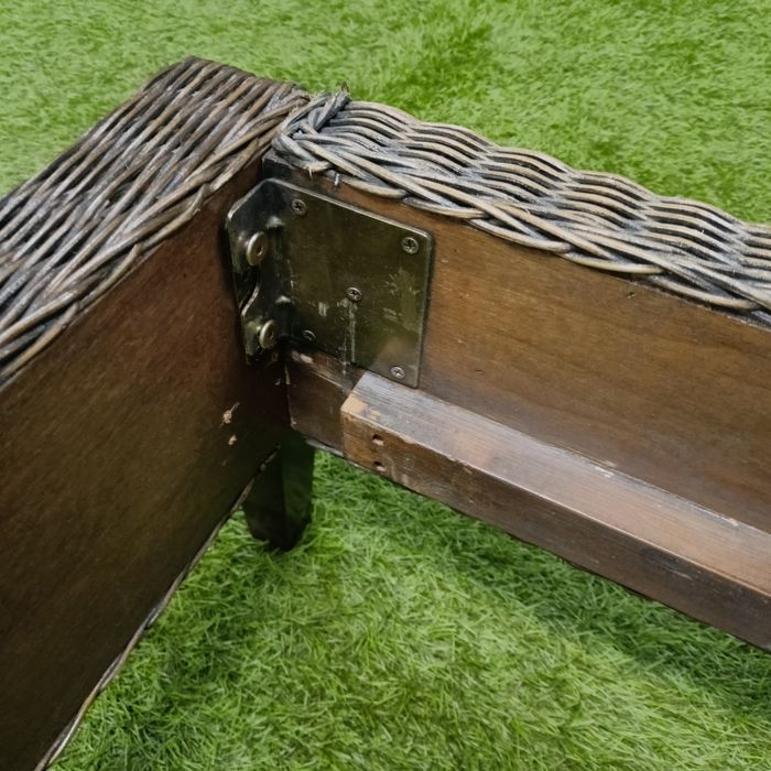 Łóżko Rattanowe 100/200cm.