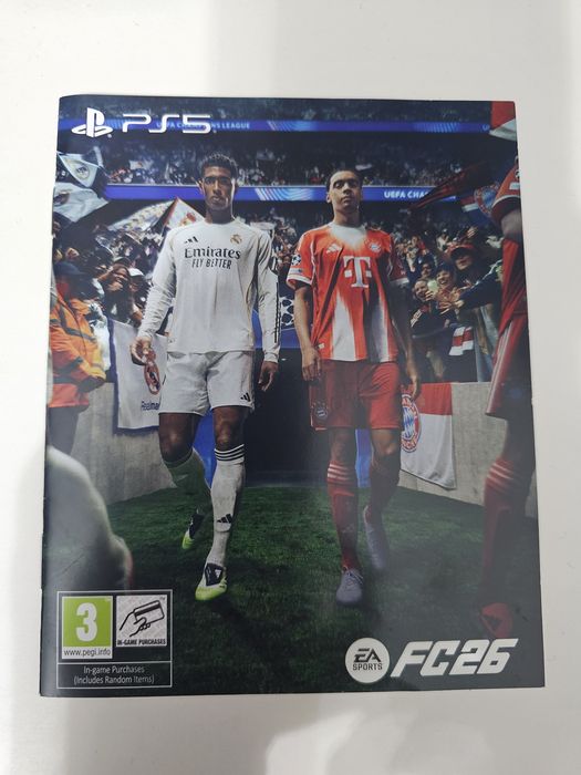 FC 26 - PS5 (Folheto Original)