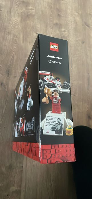 Lego McLaren MP4/4 e Ayrton Senna