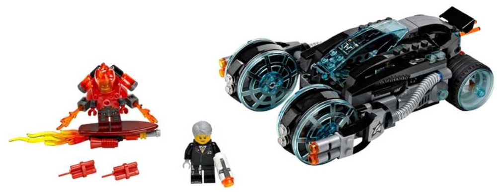 (312pcs)Lego Ultra Agents 70162 Infearno Interception