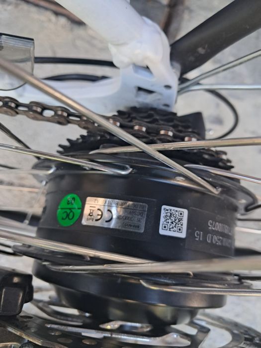 Piękny rower elektryczny