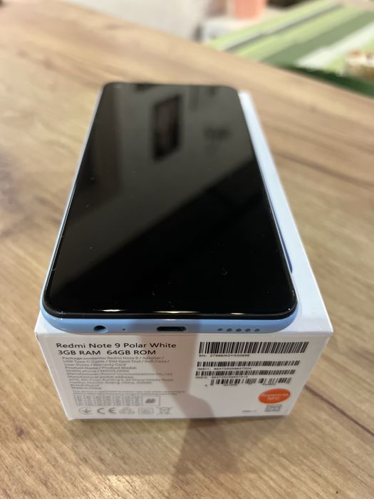 Xiaomi Redmi Note 9 Polar White 64GB