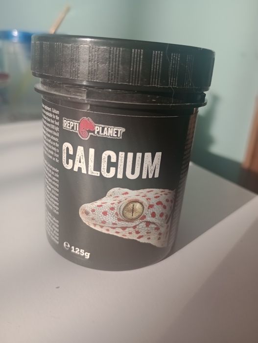 Wapno dla gekona. ( Witaminy )