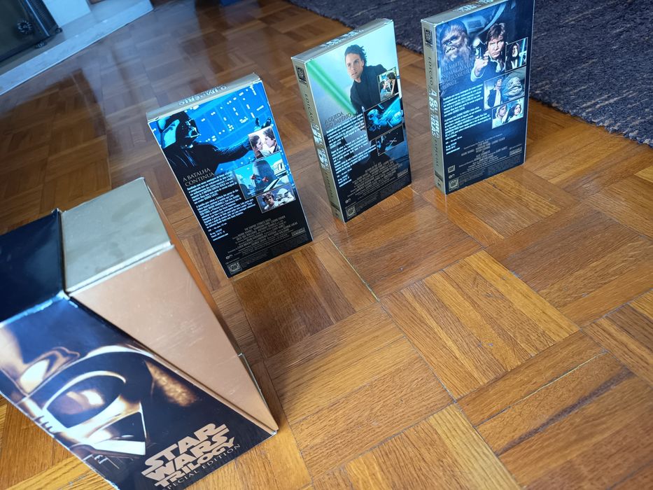 Filmes Guerra das estrelas - edição especial VHS