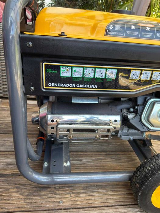Gerador a Gasolina 8.5kW Kompak K9000E Strong AVR – Como Novo