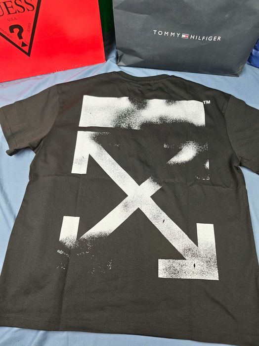 Koszulka męska tshirt Off White kolory krótki rękaw premium M-XXXL