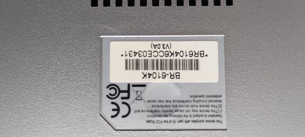 EDIMAX BR-6104K Router