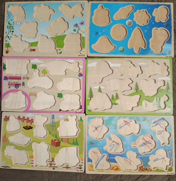 Пазл вкладиш для найменших