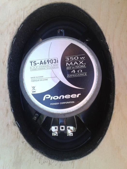 Głośniki samochodowe mocne 80w RMS piooner  TS-A6903i
