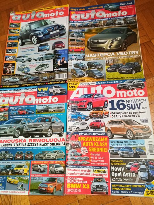 Czasopismo Automoto 4 sztuki.