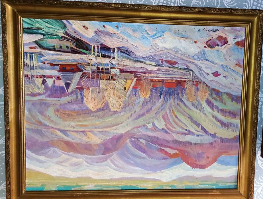 Картина «Карпати, зима», 89 р. Закарпатська школа. В. Тегза.