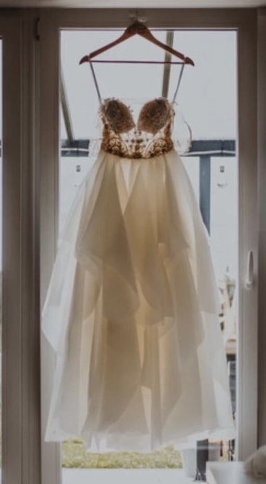 Piękna sukienka ślubna rozmiar S