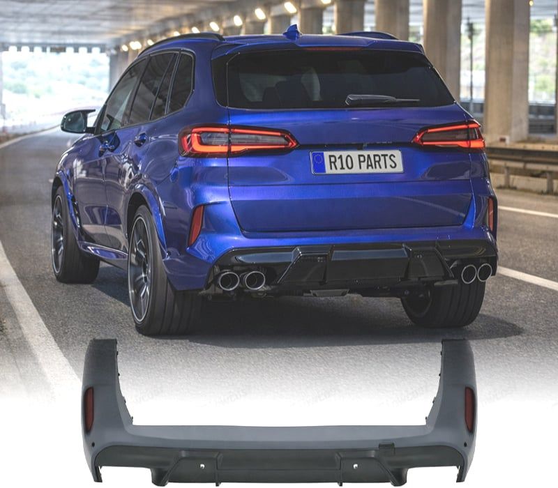 PARA-CHOQUES TRASEIRO BMW X5 G05 18-22 LOOK X5M PDC