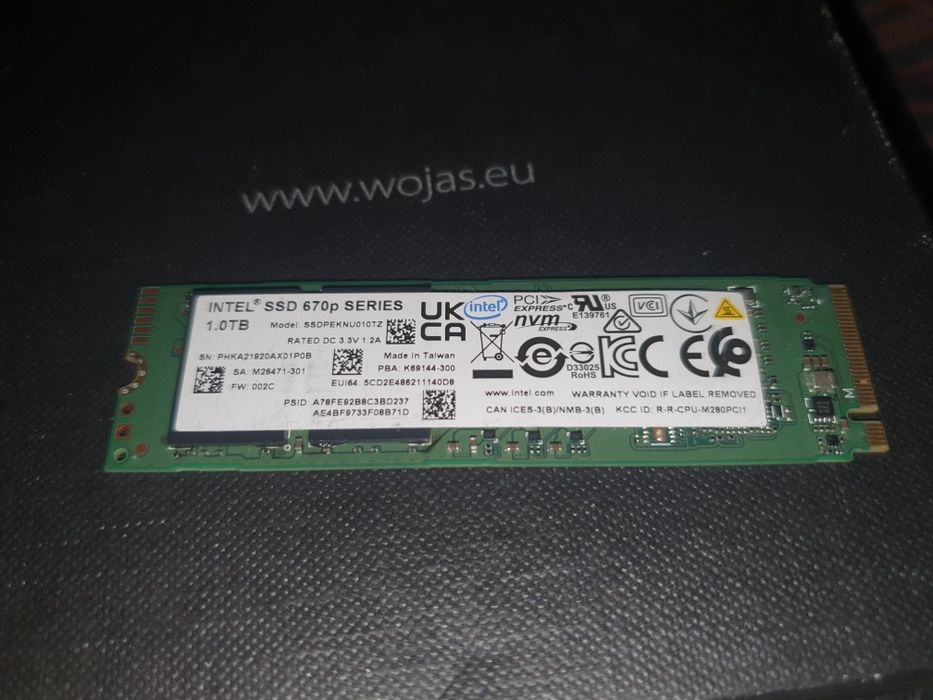 Ssd Intel 670p 1TB