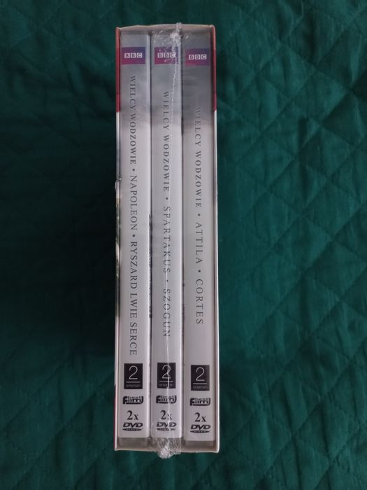 Zestaw filmów seria filmowa Wielcy Wodzowie BBC