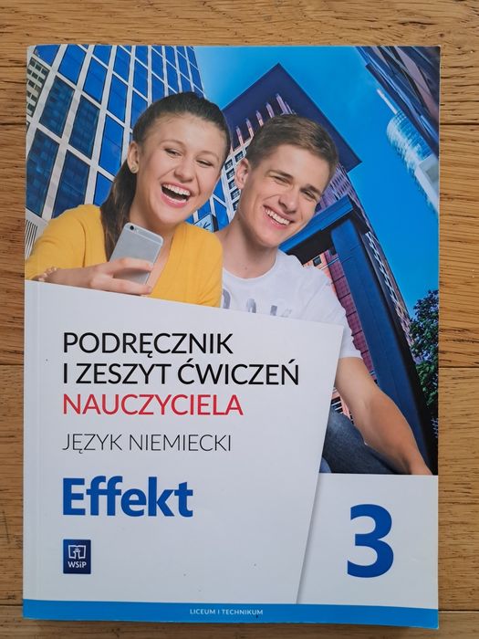 Podręcznik i zeszyt ćwiczeń nauczyciela język niemiecki effekt 3