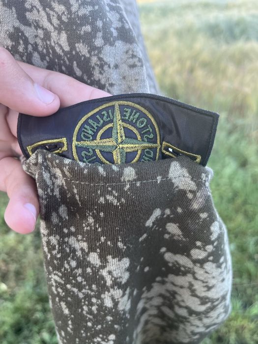 Stone island off dye green