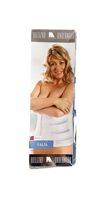 Gorset pas modelujący Talia Mitex beż