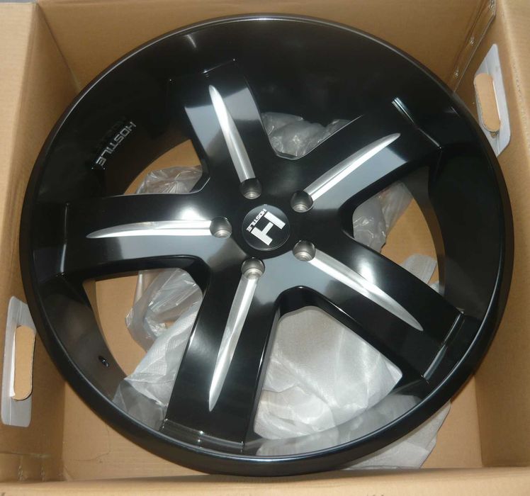 4 felgi 22" kola 22x9,5 5x114,3 5x120 HOSTILE USA