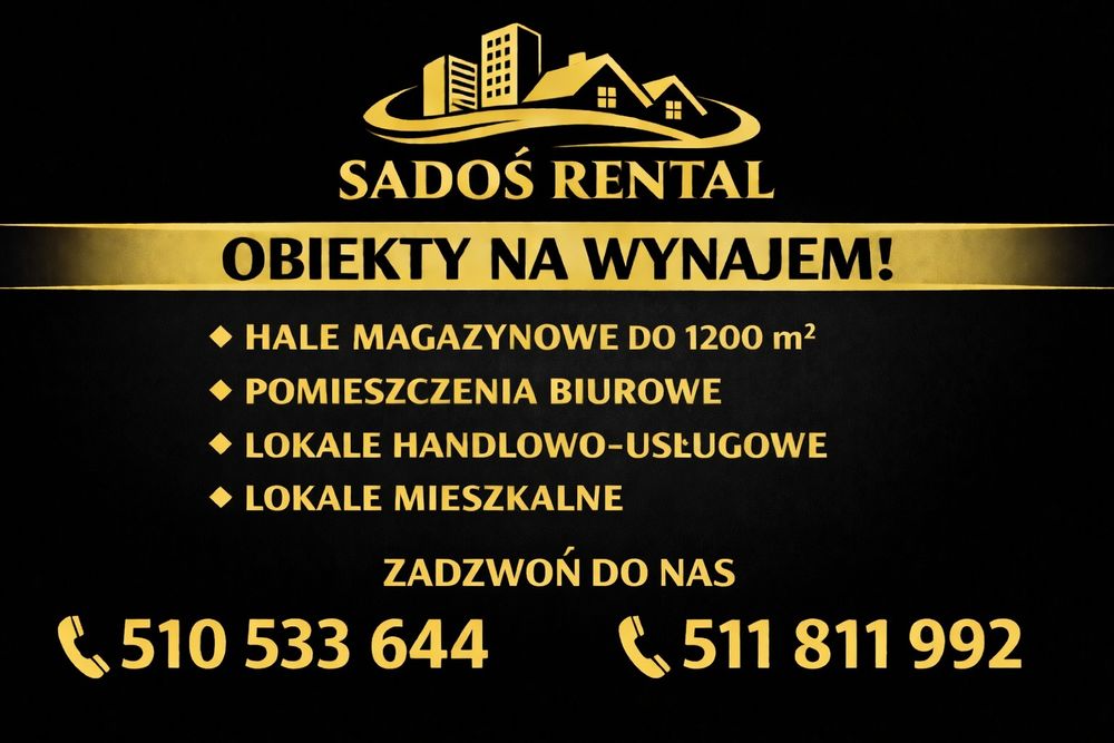 Hala na wynajem 600 m² przy S5