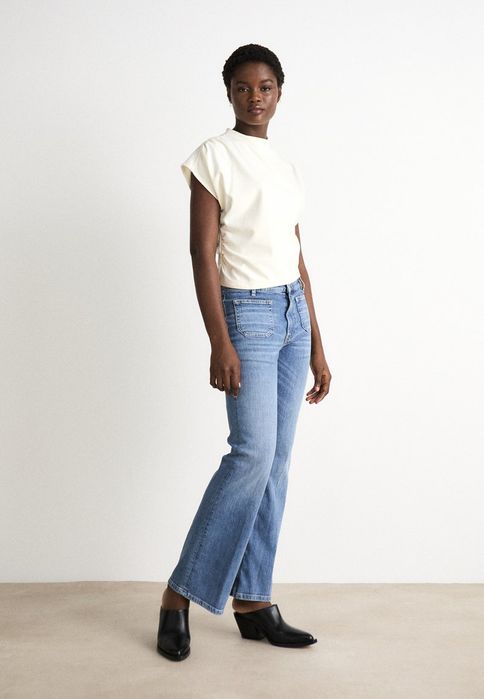 Jeansy dzwony slim Gant 33