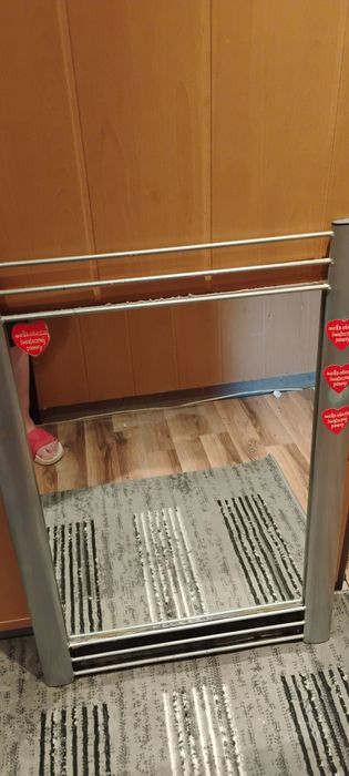 Wieszak,,garderoba na przedpokoj z lustrem