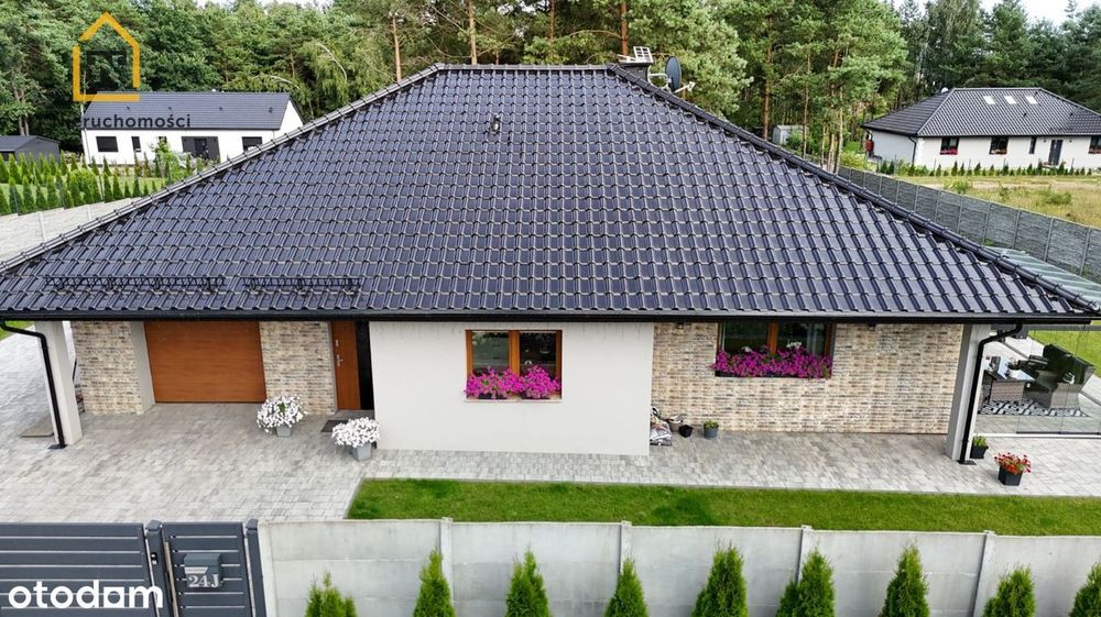 Komfortowy, parterowy dom - kilometr od trasy S6.