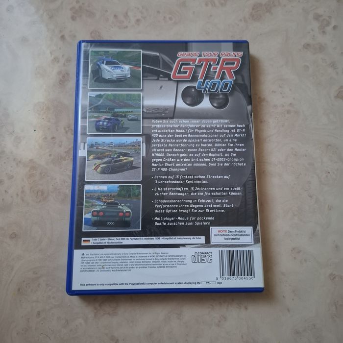 GTR 400 PS2 – Jogo de Corridas