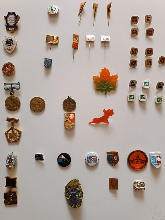 Значки СССР,Украины, США,ПНР, ЧССР