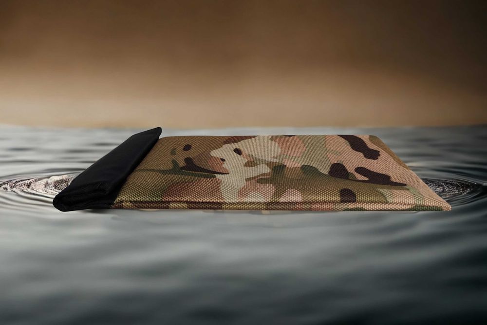Екрануючий чохол Фарадея для телефона SiLock Defender MultiCam (18х11)
