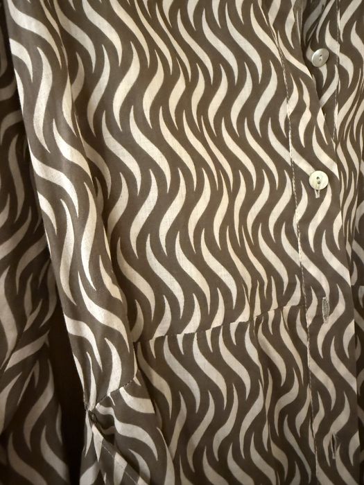 Сорочка -сукня Zara з завязками спереду